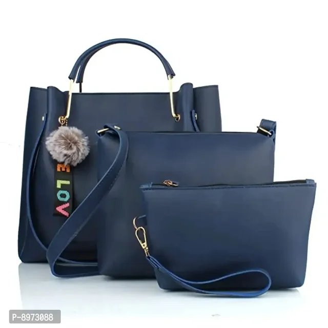 Classic womens Shoulder Hand Bag Combo Pack of 3