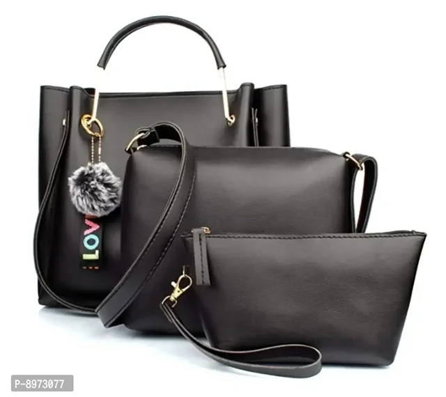 Classic womens Shoulder Hand Bag Combo Pack of 3
