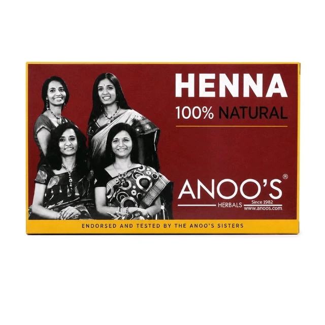 Anoo's Herbal Henna 100% Natural