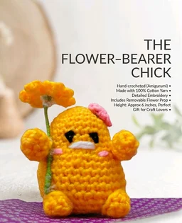Sunny the Sprout: Hand-Crocheted Desktop Companion