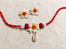 Handmade Pendant Necklace & Earrings Set 1