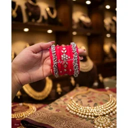 Handmade Red Bangles