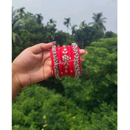 Handmade Red Bangles