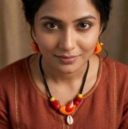 Handmade Bird Pendant Necklace And Earrings Set 1