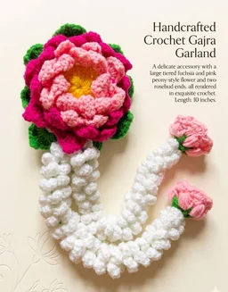 Hand Crocheted Gajra
