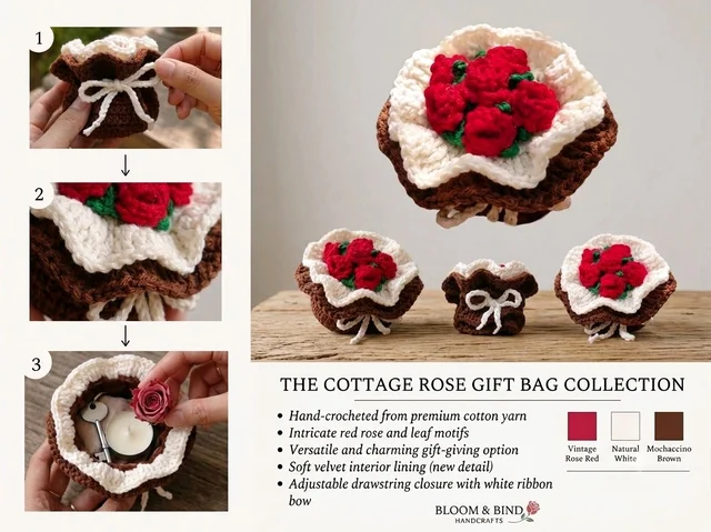 The Cottage Rose Gift Bag Collection