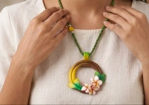 Handmade Polymer Clay Jewellery Set