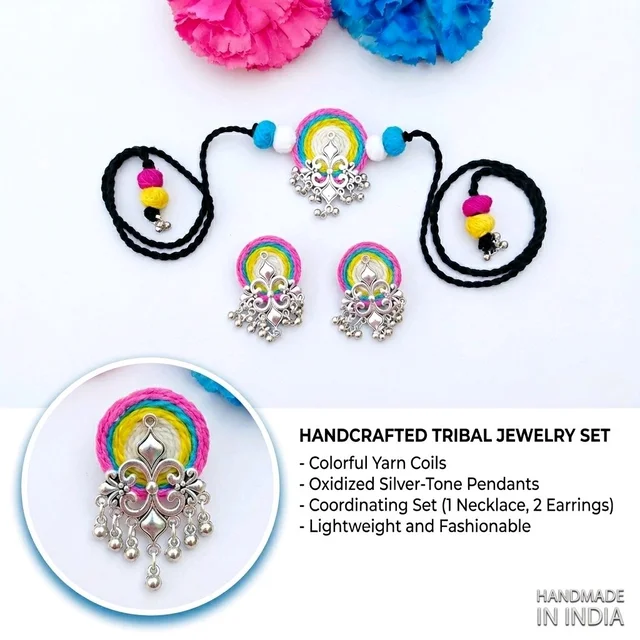 Handcrafted Tribals Jewellery Set