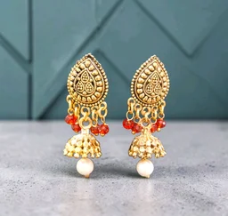 Golden Anti Turnish Earrings