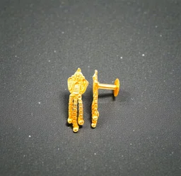 Golden Anti Turnished Earrings Set