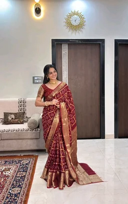 Jayraj Fabric ✨ NEW KANJIVARAM BANDHANI COLLECTION ✨