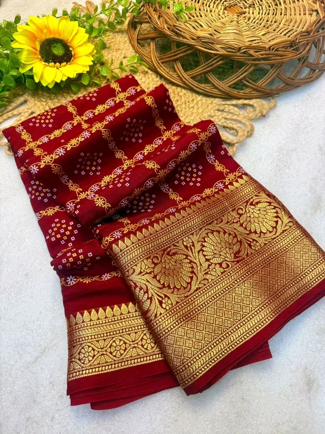Jayraj Fabric ✨ NEW KANJIVARAM BANDHANI COLLECTION ✨