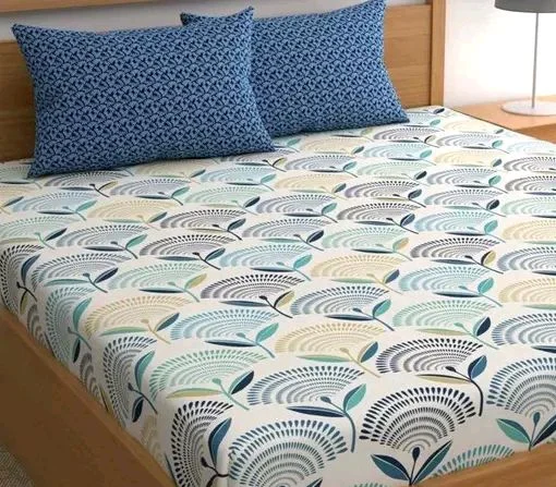Elastic Fitted Cotton Bedsheet 