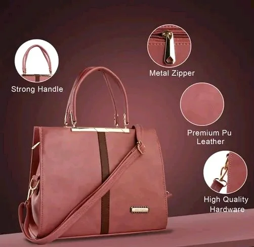 Synthesic Leather Ladies Bag