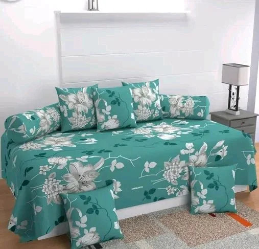 Cotton Divan Set 
