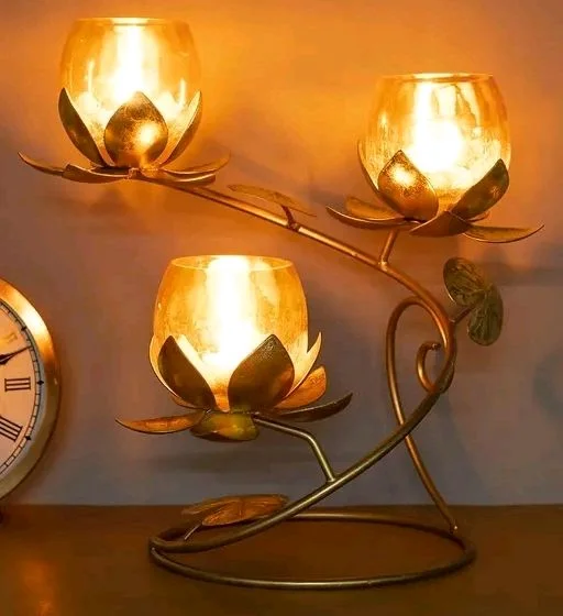 Lotus T Light Holder