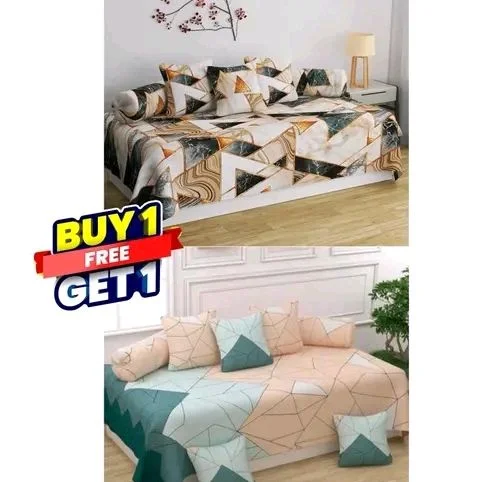 Cotton Divan Set Buy 1get1 Free
