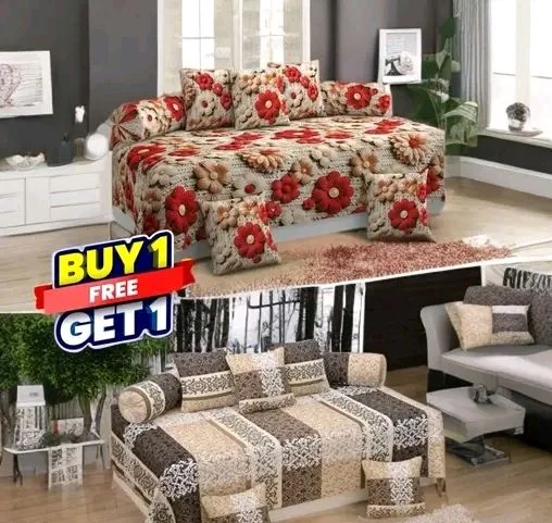 Cotton Divan Set Buy 1 Get 1 Free