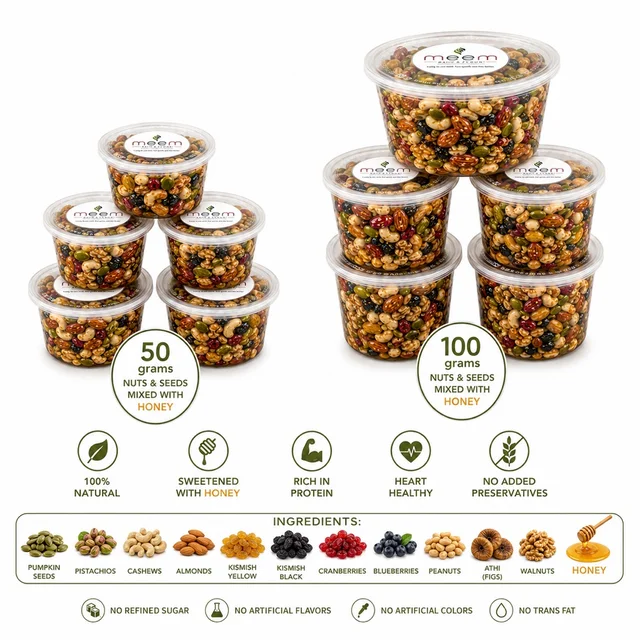 Nuts And Seeds With Honey - 100g