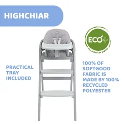 CHICCO CRESCENDO UP HIGHCHAIR TURIN GREY RE_LUX