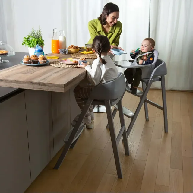 CHICCO CRESCENDO UP HIGHCHAIR TURIN GREY RE_LUX