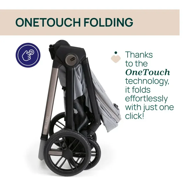 CHICCO BELLAGIO 2 STROLLER LUNAR ROCK