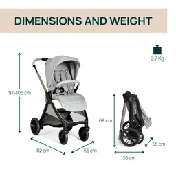 CHICCO BELLAGIO 2 STROLLER LUNAR ROCK