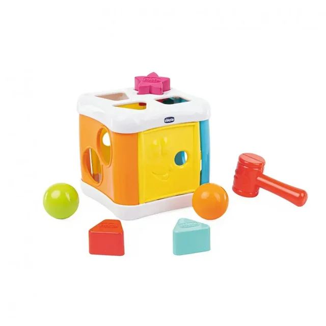 CHICCO TOY S2P 2IN1 SORT&BEAT CUBE China