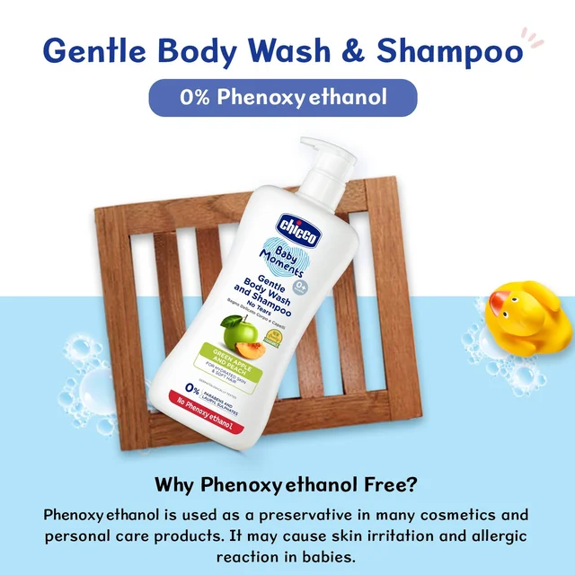 CHICCO BM G.BODYWASH & SHAMPOO GREEN APPLE 200ML