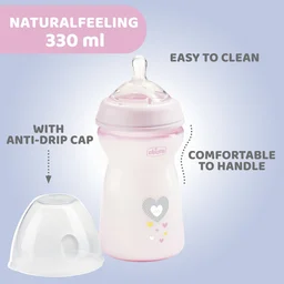 CHICCO FEEDING BOTTLE NF PP 6M+ 330ML UNI