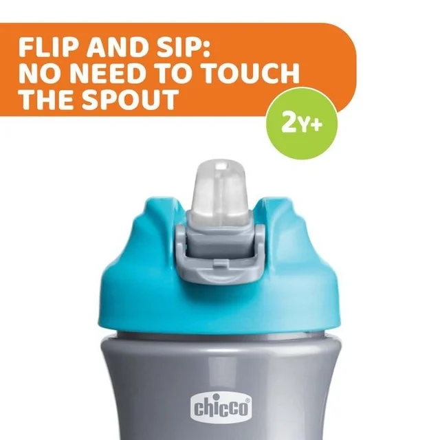 CHICCO KIDS POP-UP CUP 2Y+ BLUE