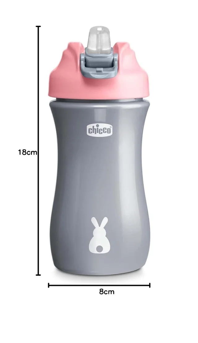 CHICCO KIDS POP-UP CUP 2Y+ PINK