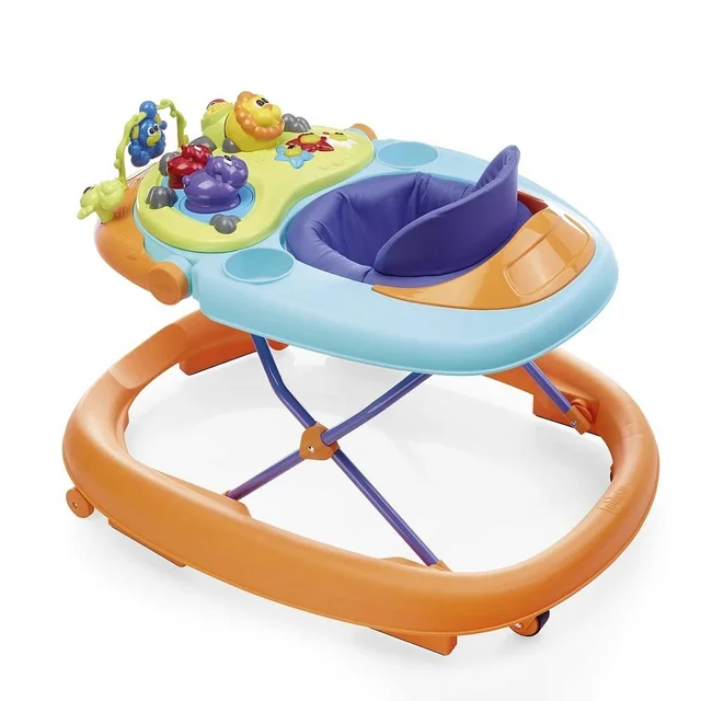 CHICCO WALKY TALKY BABY WALKER ORANGE WAVE
