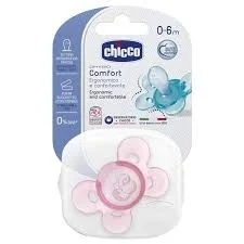 CHICCO SOOTHER PH. COMFORT PINK SIL 0-6M 1PC C