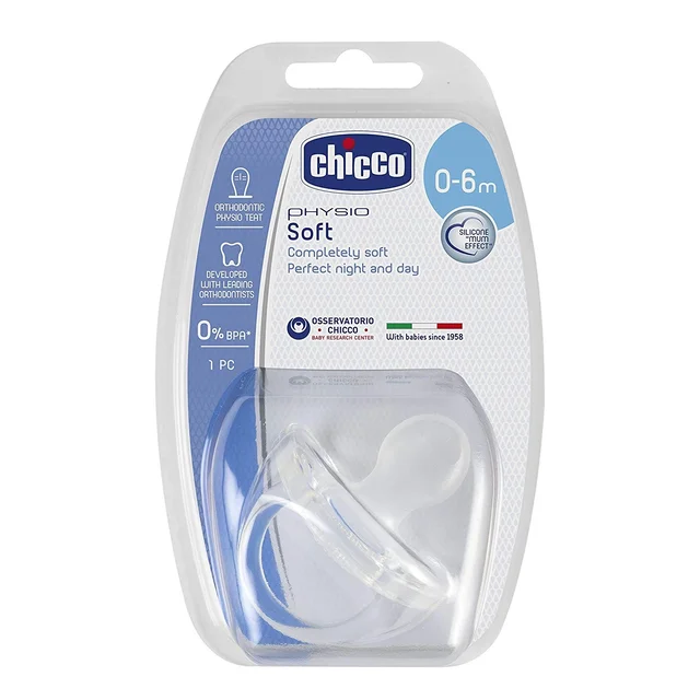 CHICCO SOOTHER PH. SOFT NEUT SIL 0-6M 1PC B
