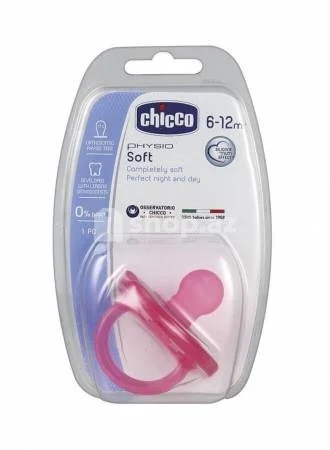 CHICCO SOOTHER PH. SOFT NEUT SIL 6-12M 1PC B