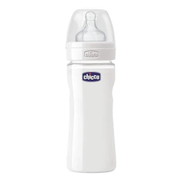CHICCO WB FEEDING BOTTLE 250ML (2M+) NO DECORATION