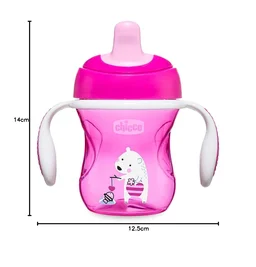 CHICCO TRAINING CUP 6M+ PINK