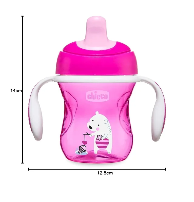 CHICCO TRAINING CUP 6M+ PINK