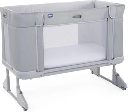 CHICCO NEXT2ME FOREVER COSLEEPING COT COOL GREY