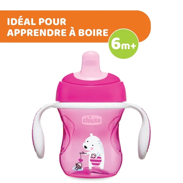 CHICCO TRAINING CUP 6M+ GIRL PACK1