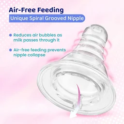CHICCO BOTTLE FEED EASY 125ML PINK COL 0M+