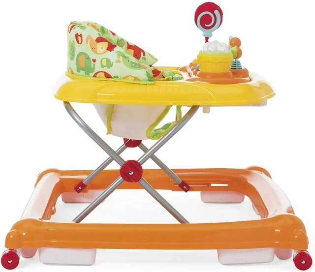 CHICCO BABY WALKER CIRCUS ORANGE WAVE