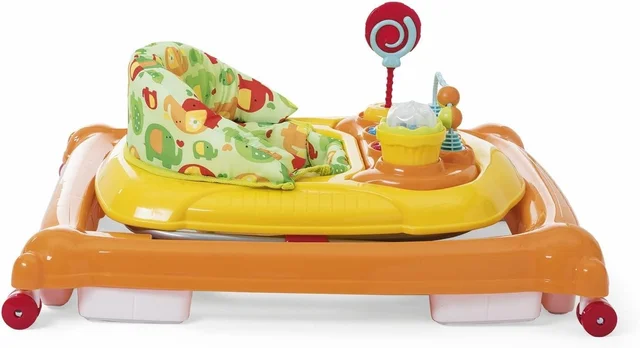 CHICCO BABY WALKER CIRCUS ORANGE WAVE