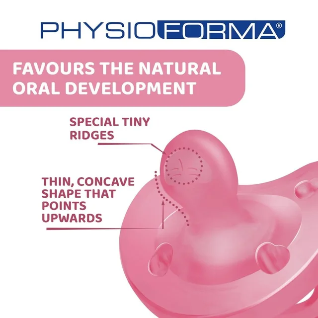 CHICCO SOOTHER PHYSIO SOFT PINK 16-36M 1PC B