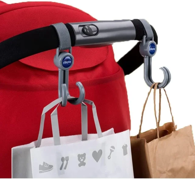 CHICCO UNIVERSAL DOUBLE HOOKS FOR STROLLERS
