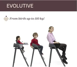 CHICCO CRESCENDO UP HIGHCHAIR ETNA BLACK RE_LUX