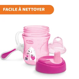 CHICCO TRAINING CUP 6M+ PINK