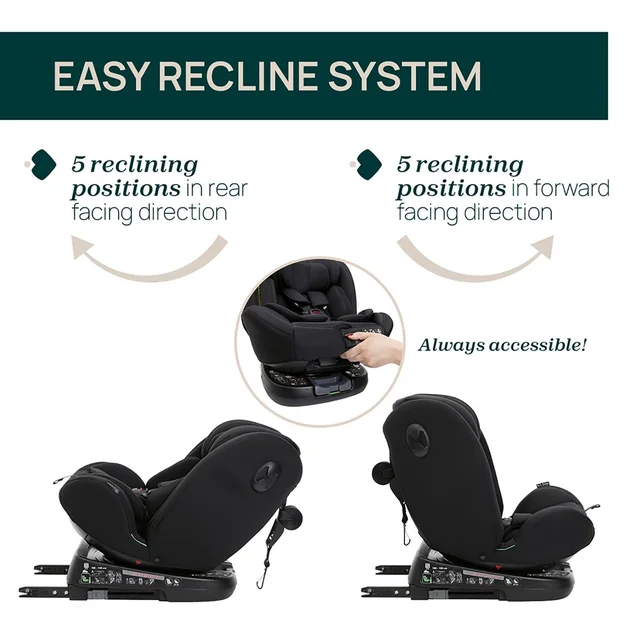 CHICCO UNICO EVO I-S AIR B.CAR SEAT BLACK AIR