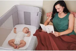 CHICCO NEXT2ME FOREVER COSLEEPING COT COOL GREY